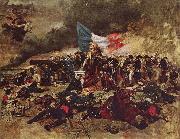 Jean-Louis-Ernest Meissonier The siege of Paris in 1870 oil painting artist